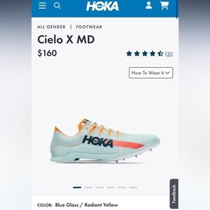 Hoka one one cielo MD spikes